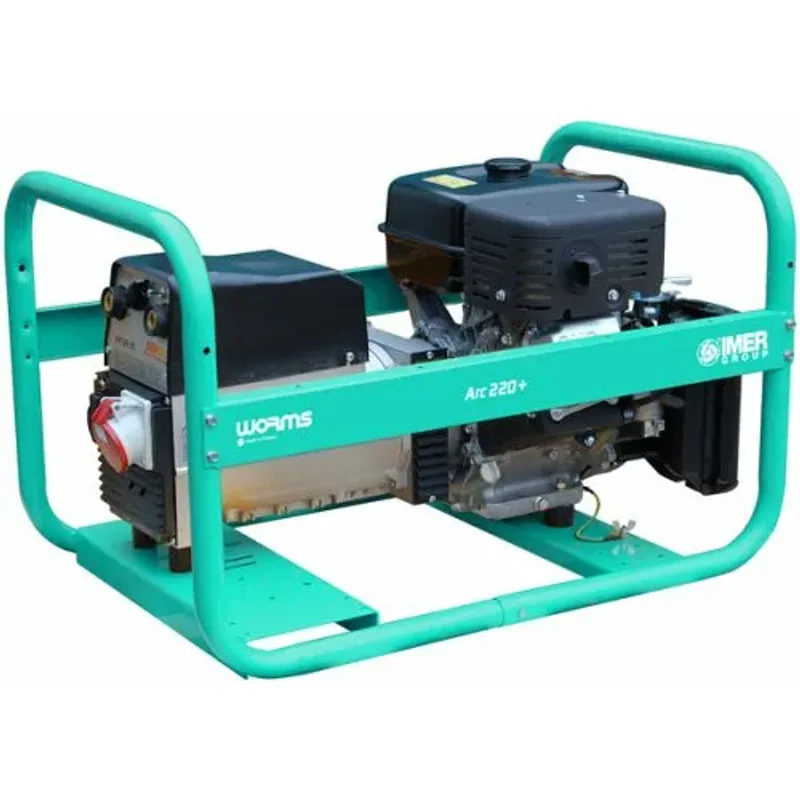 Groupe De Soudage Arc 220 6,0kw 380v Tri 3,5kw 230v Essence