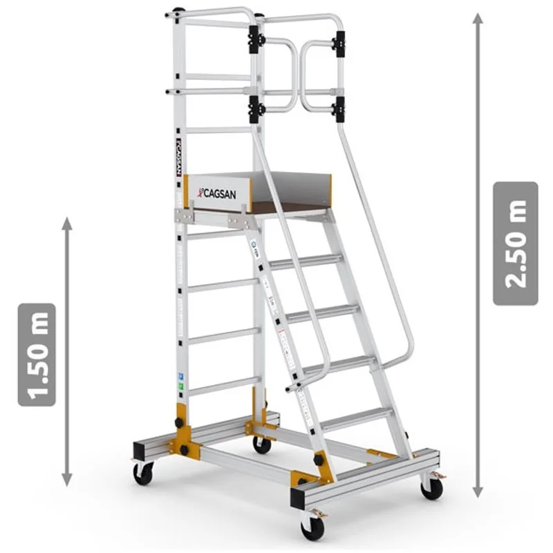 Plateforme de travail roulante VISTA 1.5m CAGSAN