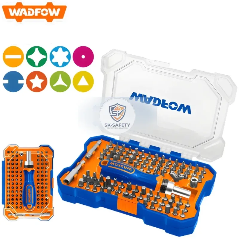 Jeu de tournevis WADFOW – 106 pièces