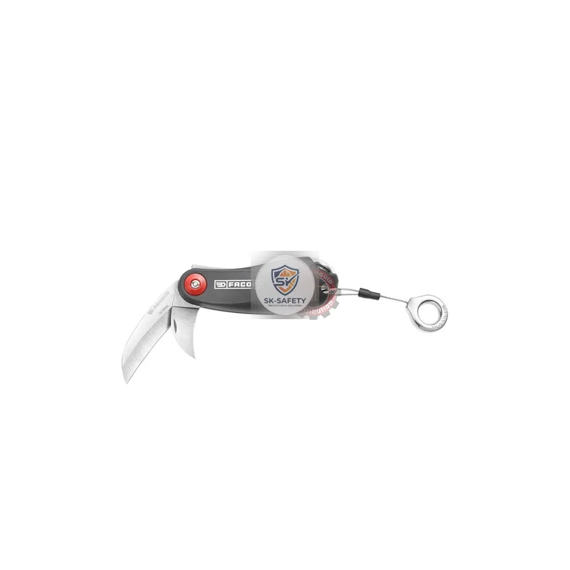 Couteau Facom électricien manche SLS plastique 2 lame 640180SLS