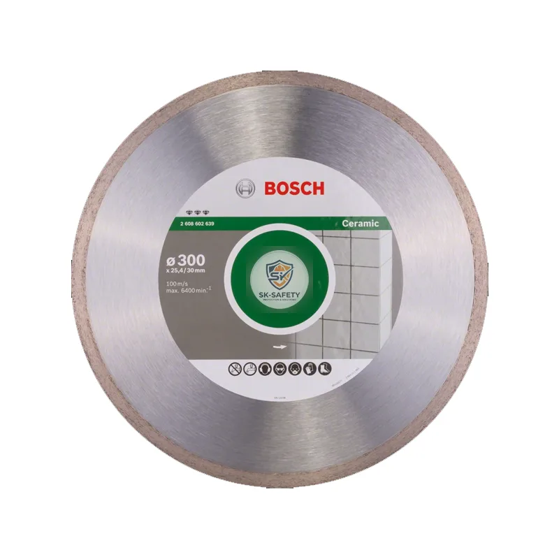 Disque diamanté Céramique 300 mm Bosch