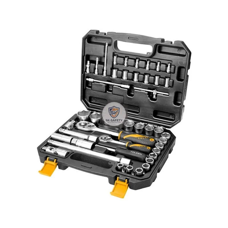Jeu de 45 pièces pour cliquet 1/2" & 1/4" CR-V