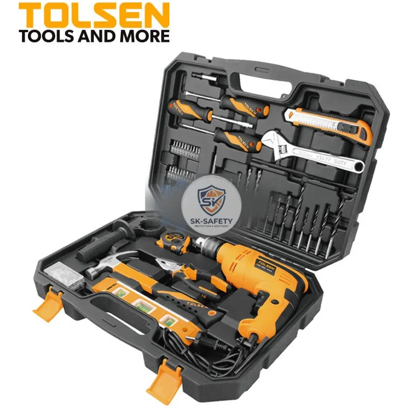Coffret Perceuse a Percussion 710W TOLSEN