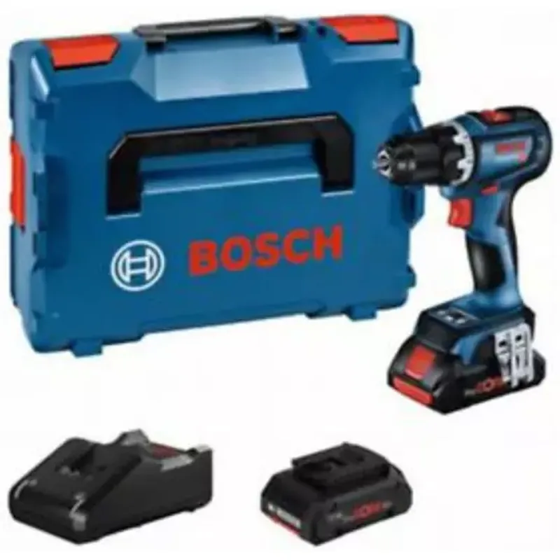 Perceuse Visseuse Bosch Pro 5en1 + Coffret L Box 2 Batt 18v 4ah Gsr18v Lifc2