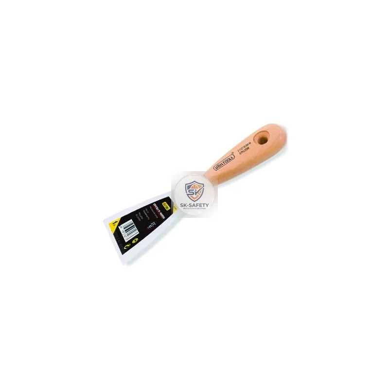 Couteau mastic 4" manche bois