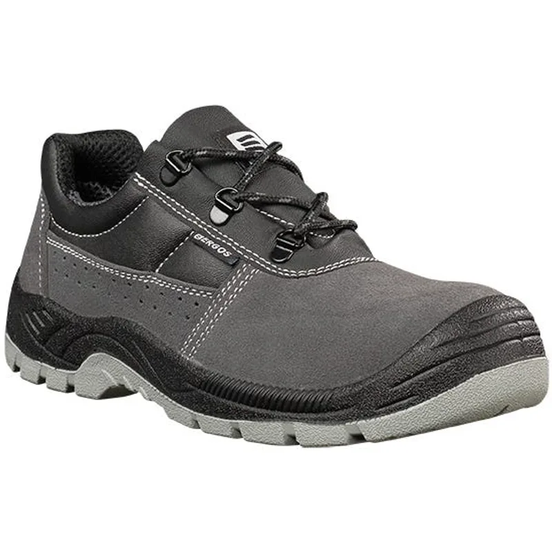 Chaussure de sécurité velours B CARACAS ERGOS Noir/gris