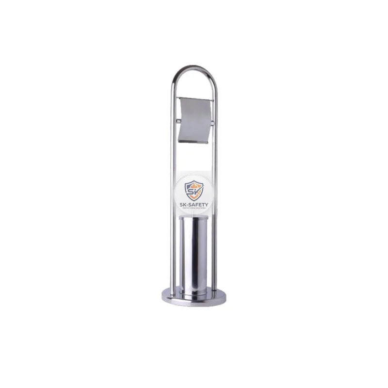 Support brosse et papier CHROME