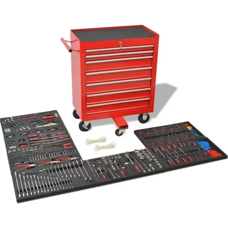 Servante Ks Edition Limitée, 369 Outils, Clé Dynamo+ Clé A Choc Gratuit