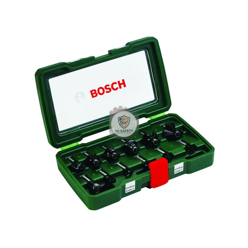 Coffret 12 fraises Queue Bosch