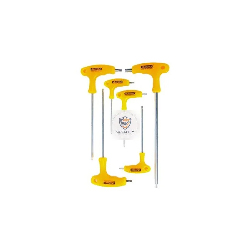 Jeu de 6 clés TORX en T T10- T40