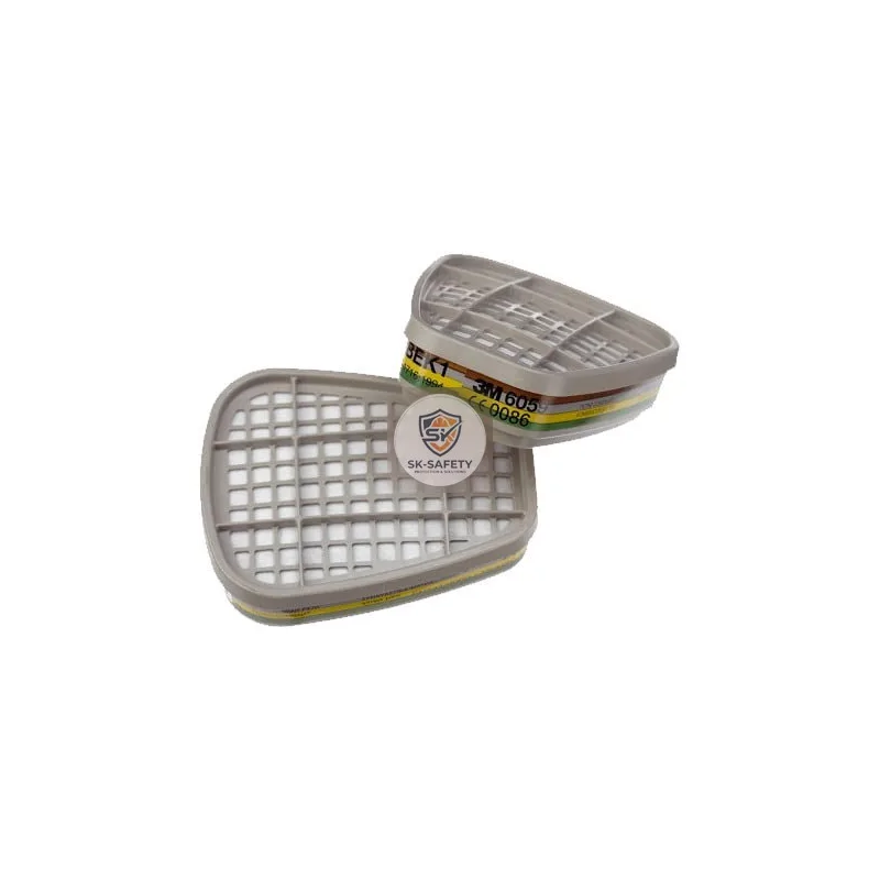Paire de filtre anti gaz et vapeur ABEK1 6059 3M