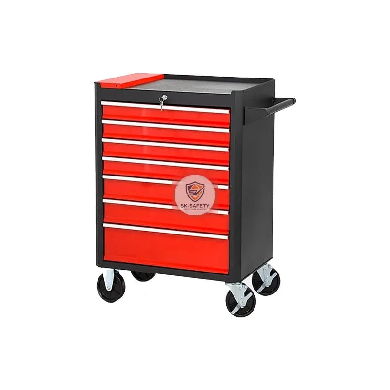 MINI servante rouge 7 tiroirs