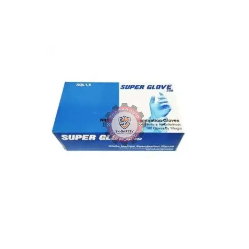 Gant d'examen nitrile super gloves