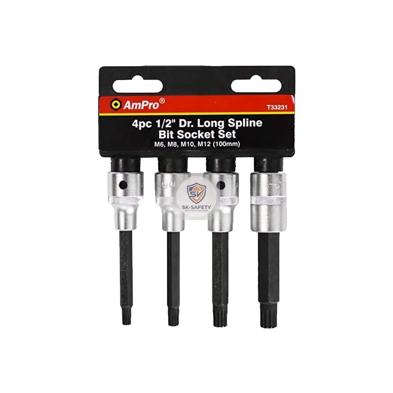 Jeu de douilles 4 pièces 1/2 TORX T33231