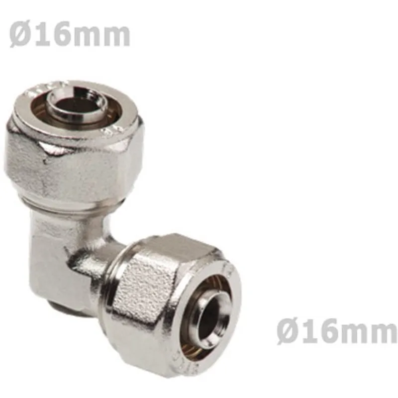 Coude Multicouche à compression Ø16xØ16mm ARCO