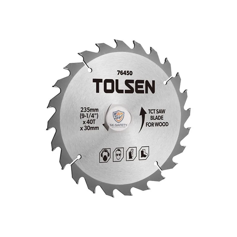 Disque scie à bois TOLSEN