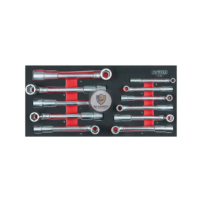 Module de clés à pipe débouchées 6 pans