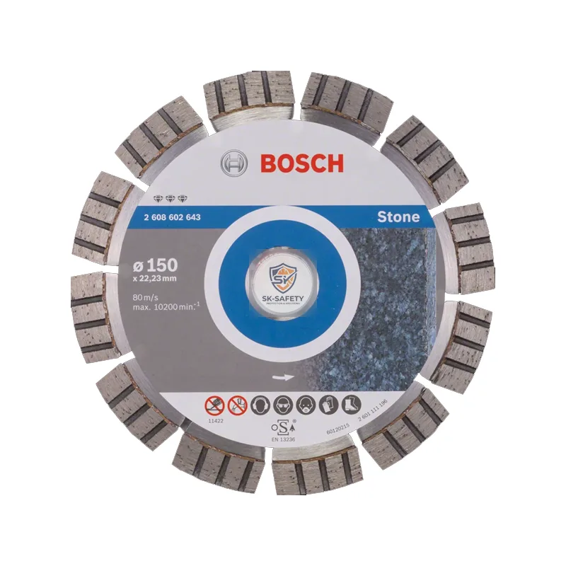Disque tronçonner diamanté for Stone Bosch