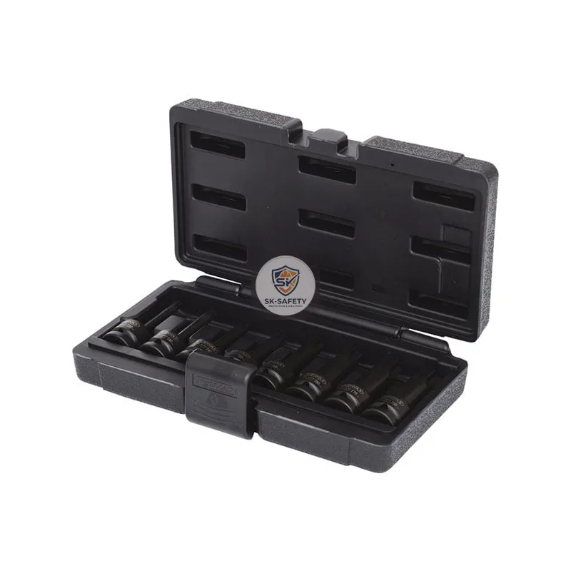 Jeu de 8 douilles longues à chocs TORX®
