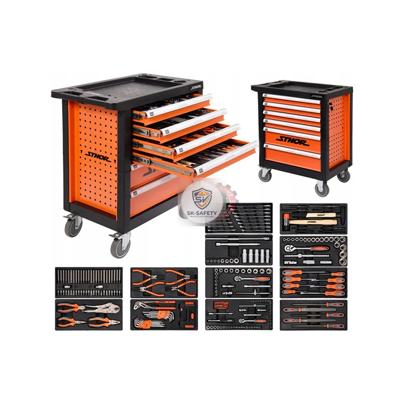 Servante 6 tiroirs 12 modules 302 outils STHOR