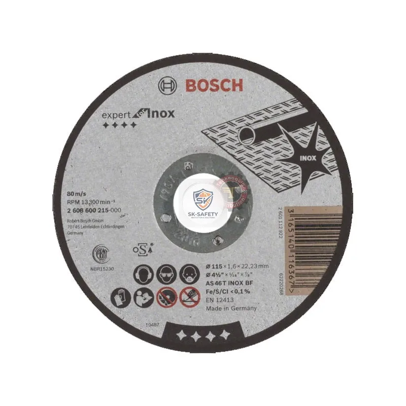 Disques Expert for Inox Rapido à tronçonner Bosch (diametres 230mm)