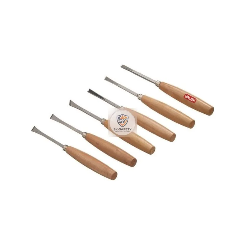 Jeu de 6 lames à bois VALEX