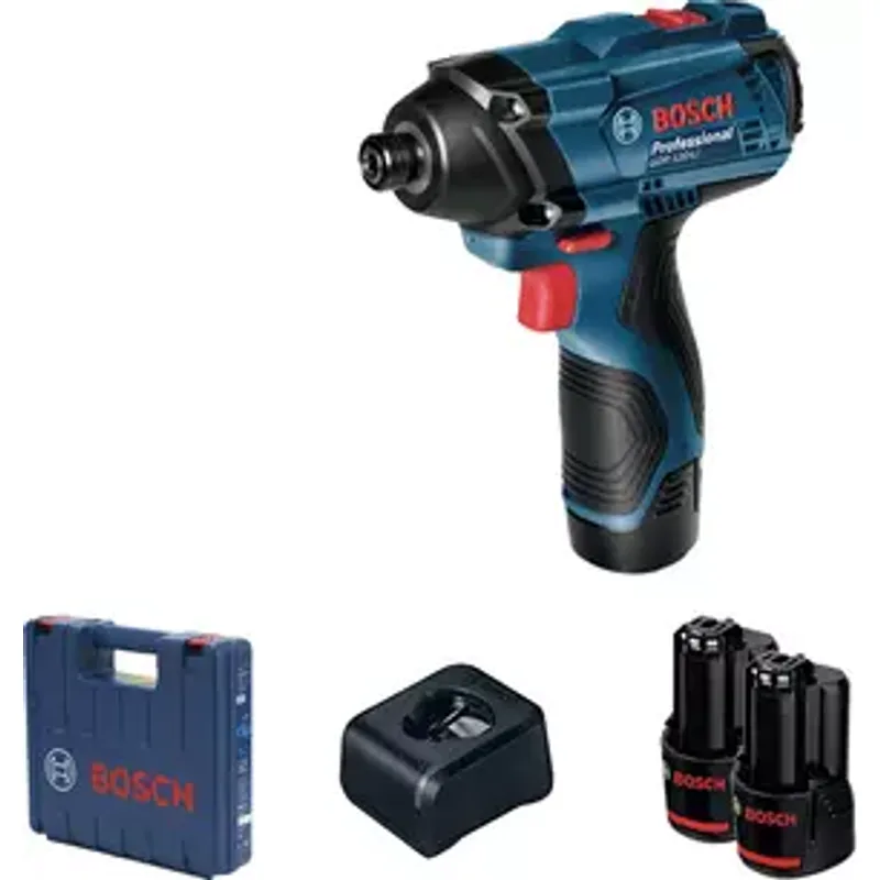 Bosch Visseuse à Chocs Sans Fil 12v-2ah Buse Vis M4
