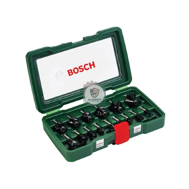 Coffret 15 fraises carbure Bosch