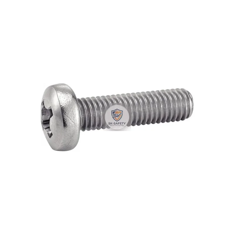 Vis à métaux tête cylindrique pozidrive Inox A2 - DIN 7985