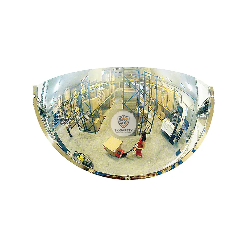 Miroir de sécurité dôme surveillance 1/2