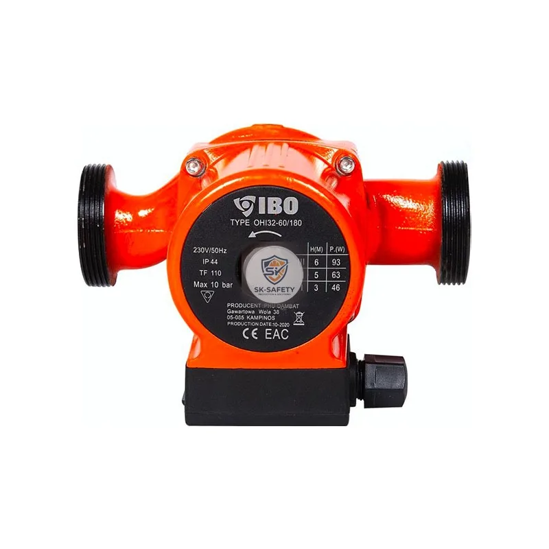 Pompe de circulation OHI 32-60/180