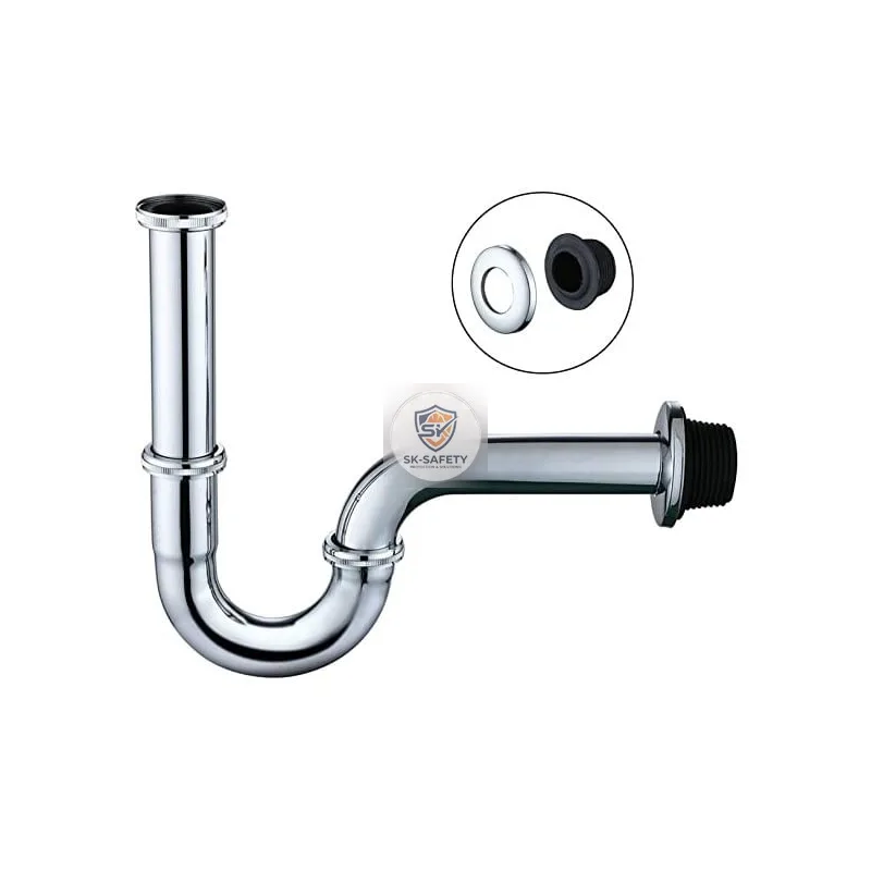 Siphon lavabo cross inox T.103