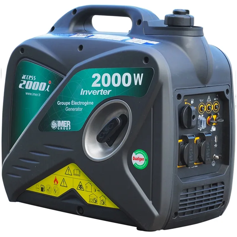 Groupe électrogène Access 2000 I 2kw 2.5 Kva 230v Avr Essence