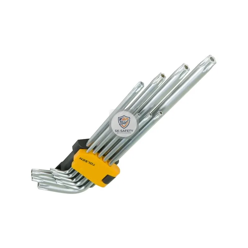 Jeu de 9 clés torx bras extra long