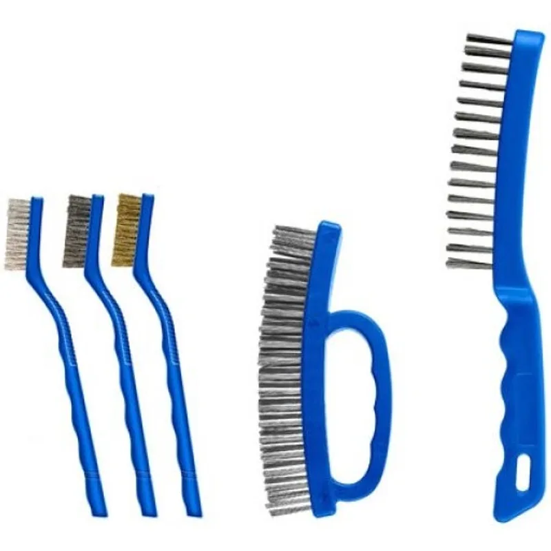 Jeu de 5 brosses métalliques WADFOW WBH4501