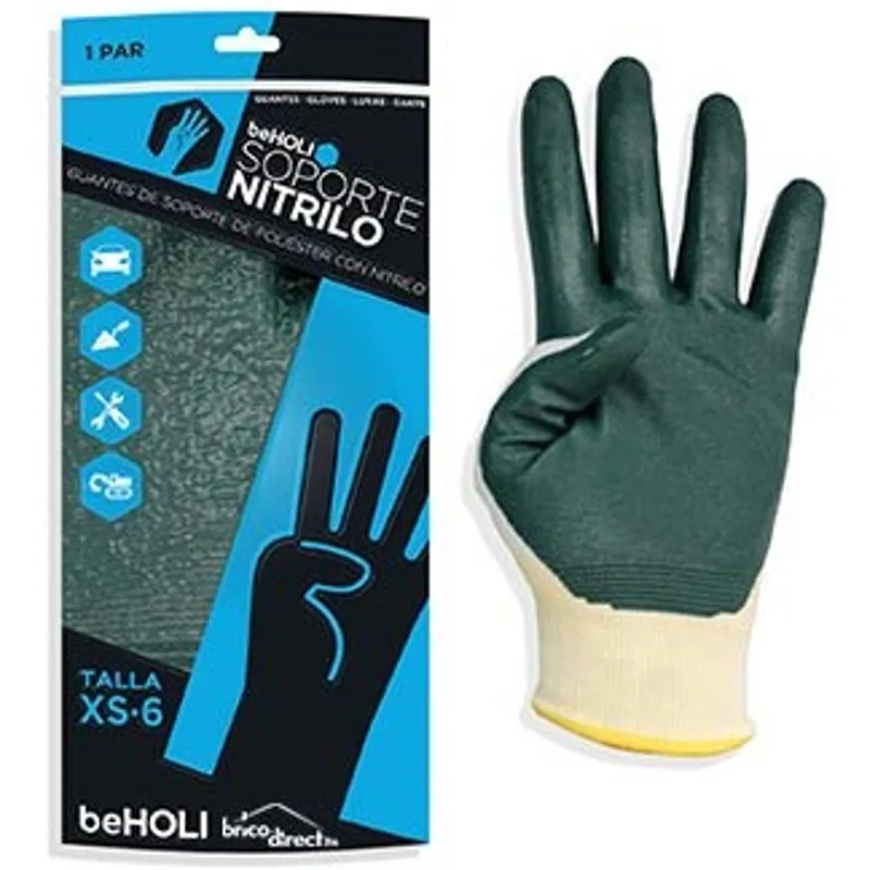 Paire de gants en Nitrile pour le bricolage BEHOLI Taille XL