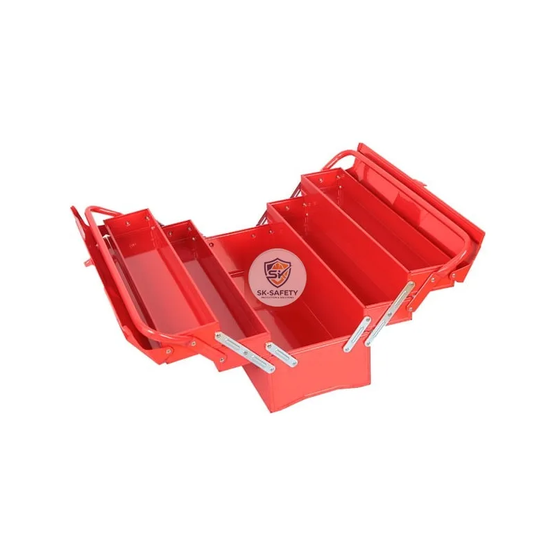 Boite à outils métallique 5 cases