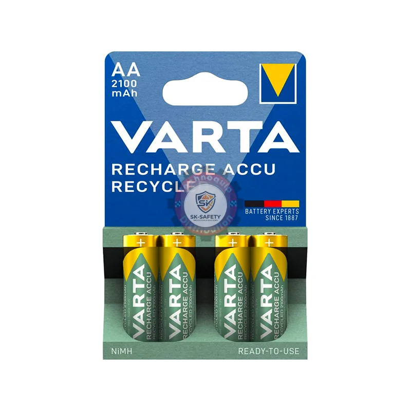 Piles Rechargeables AA HR6 2100mAh Varta