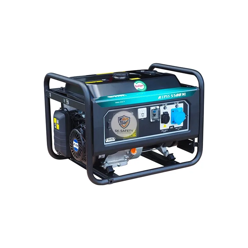 Groupe électrogène ACCESS 5500 XL -5,5KW 230V AVR- essence -6,9 KVA