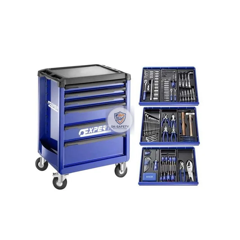 Servante d'atelier 6 tiroirs 209 outils
