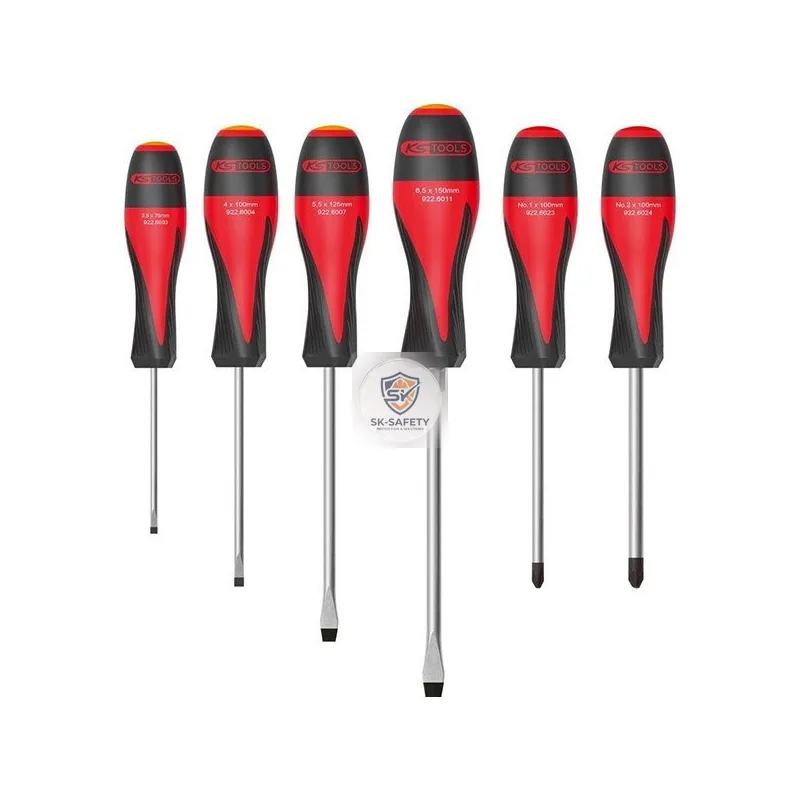 Jeu de 6 tournevis ULTIMATE® FENTE PH