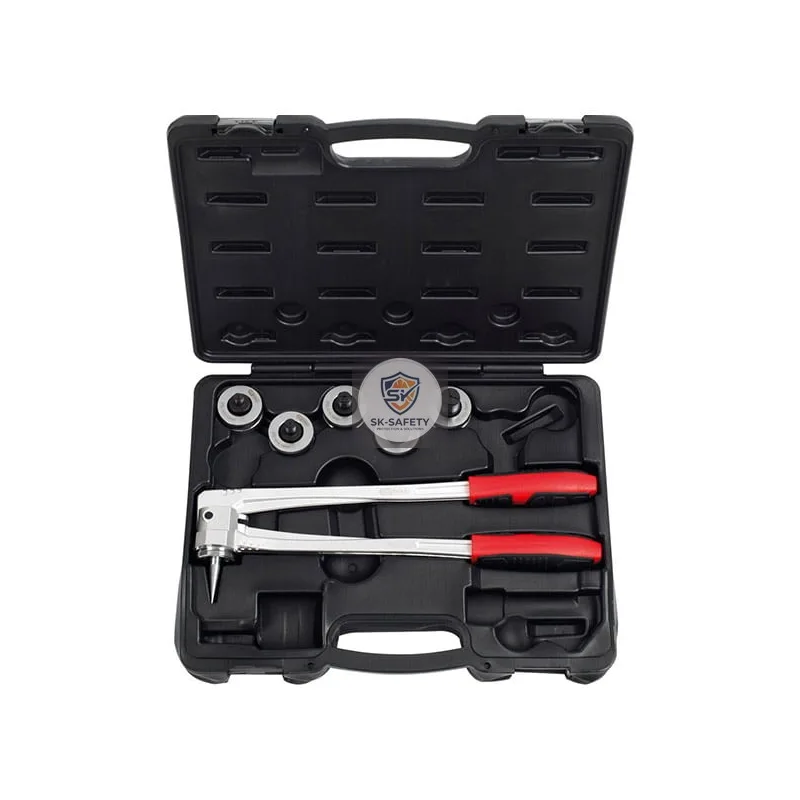 Coffret de pince à emboiture avec 5 têtes