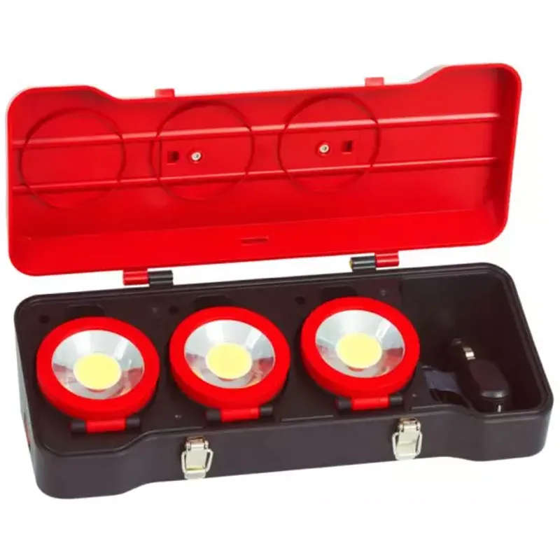 Coffret De 3 Projecteurs Leds 3w