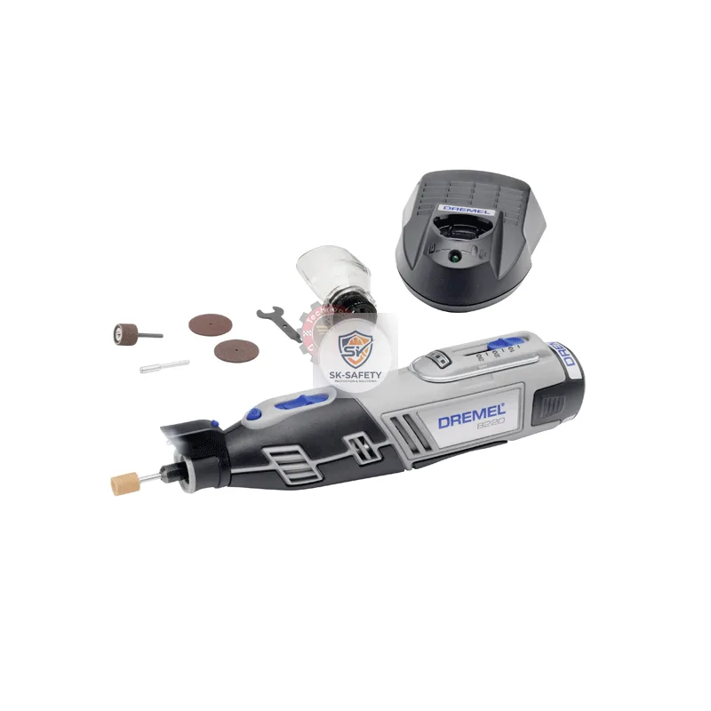 Outil Multifonction Sans-fil Dremel 8220 12V Adaptation et 5 Accessoires F0138220JA