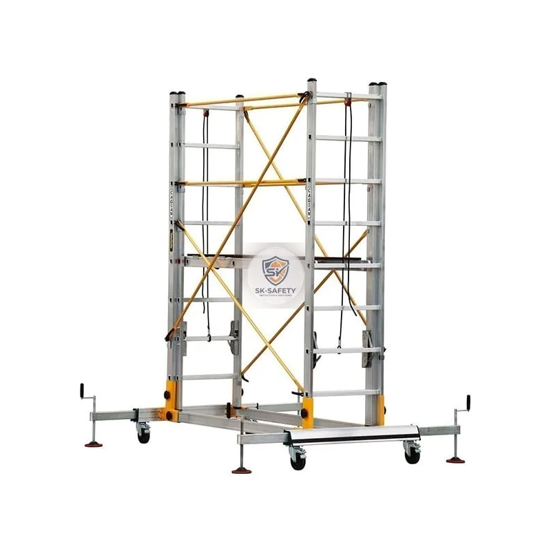 Échafaudage aluminium modulaire