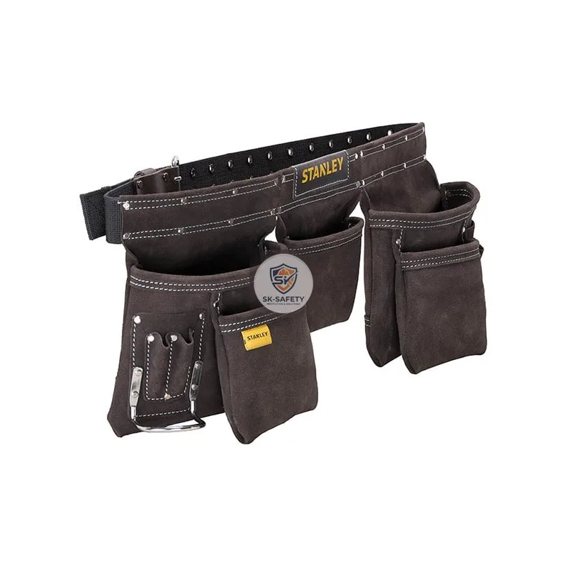 Porte-outils cuir double ceinture