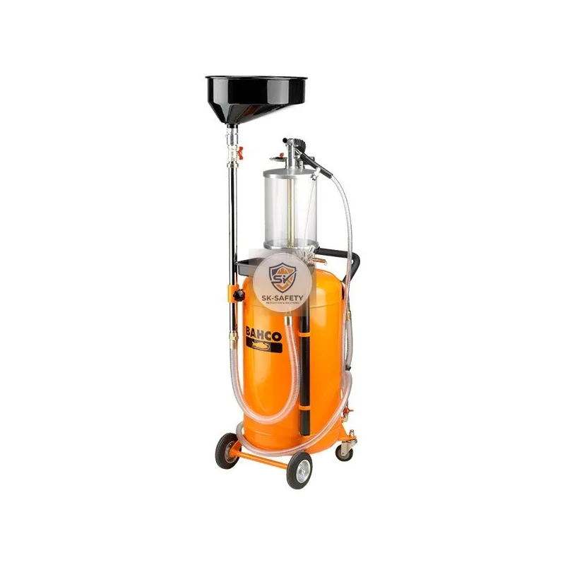Récupérateur d'huile 2en1 avec réservoir 90L