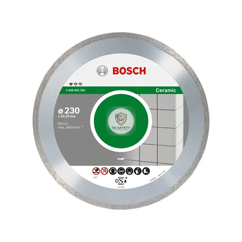 Disque à tronçonner diamanté Ceramique 22.23 mm Bosch
