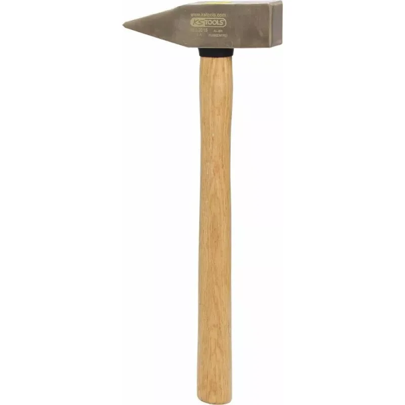 Marteau De Mecanicien Bronzeplus Manche Hickory Tete 1000g 360mm