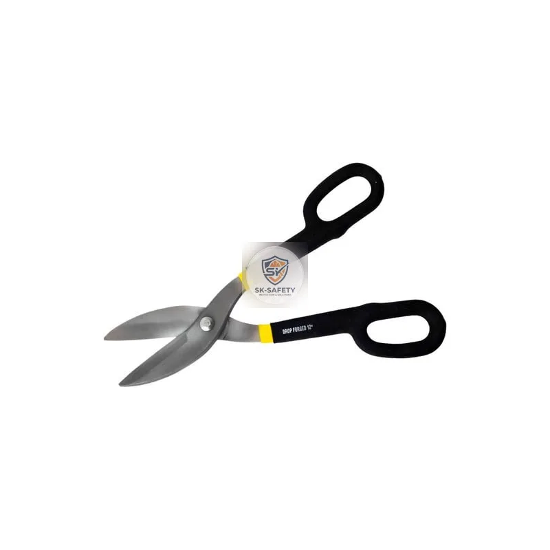 Cisaille à tôle coupe droite type américain